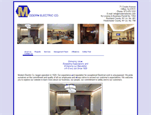 Tablet Screenshot of modernelectric.com